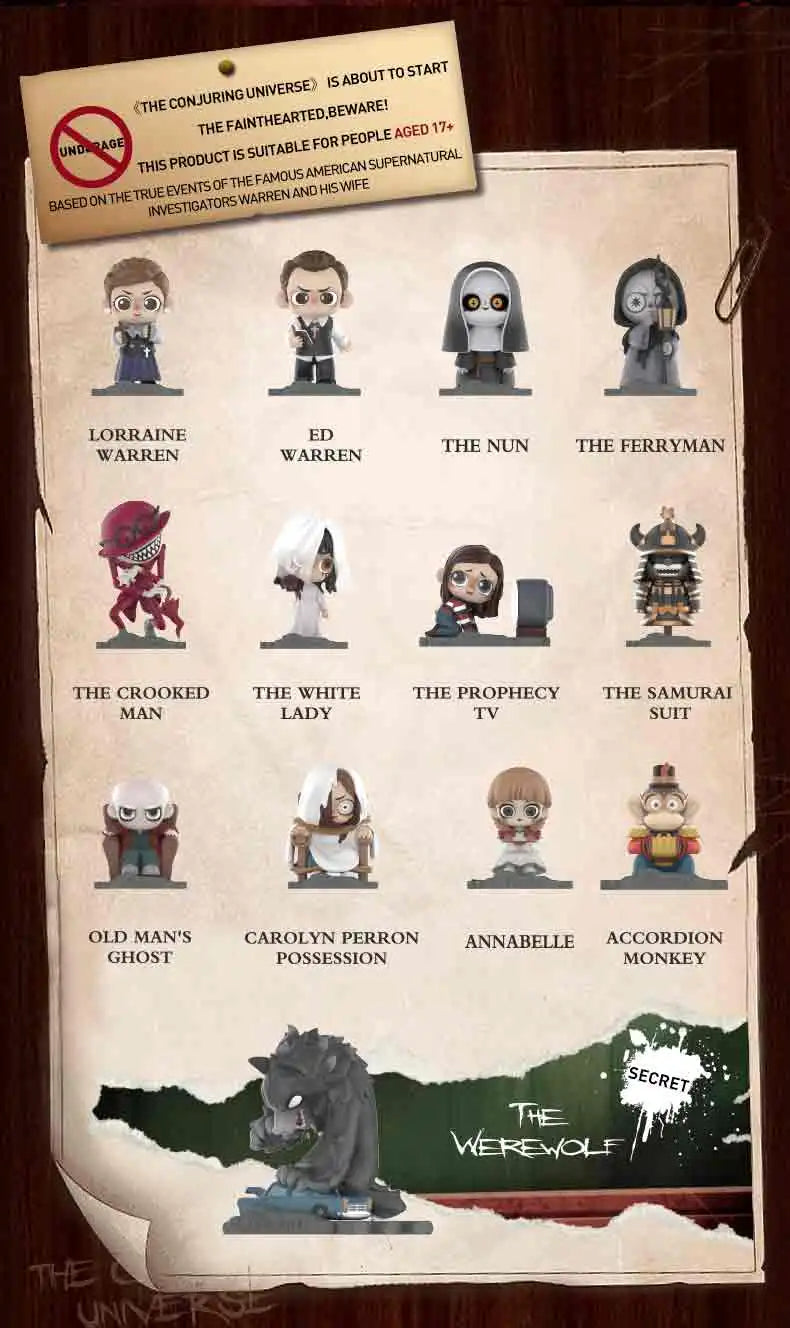 Warner Bros The Conjuring Universe Series POP MART