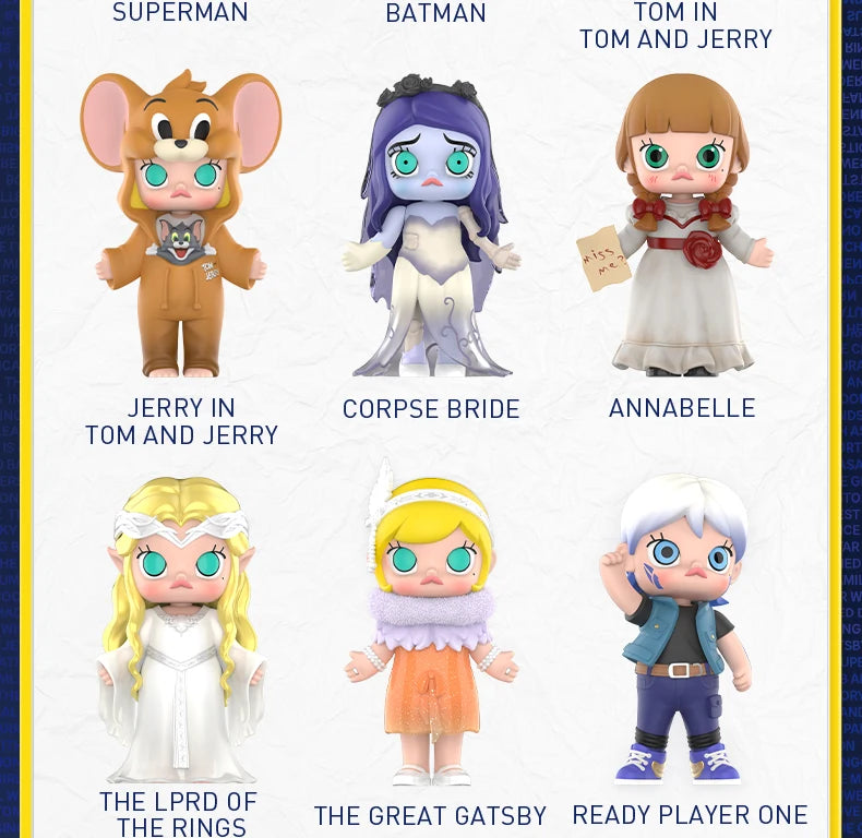 Molly Warner Bros POP MART 100eme anniversaires édition limité