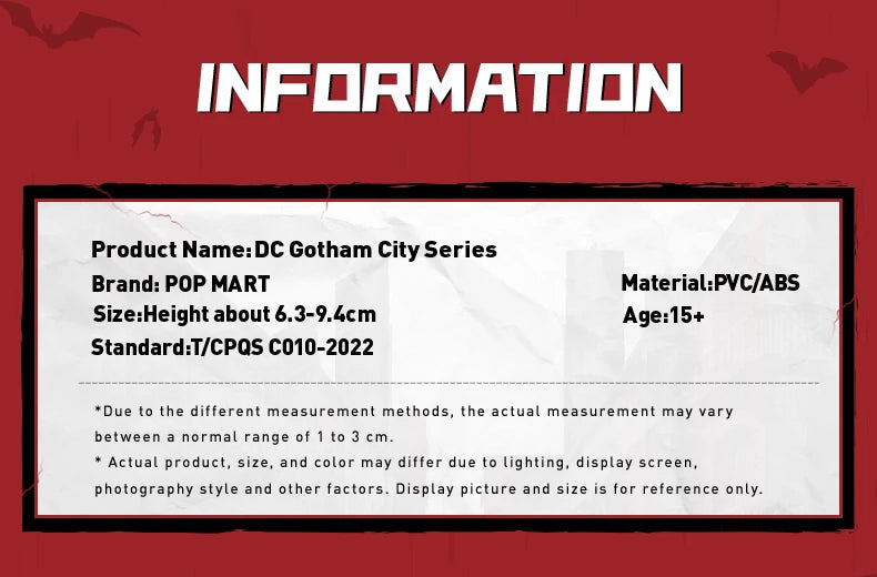DC Gotham City POP MART