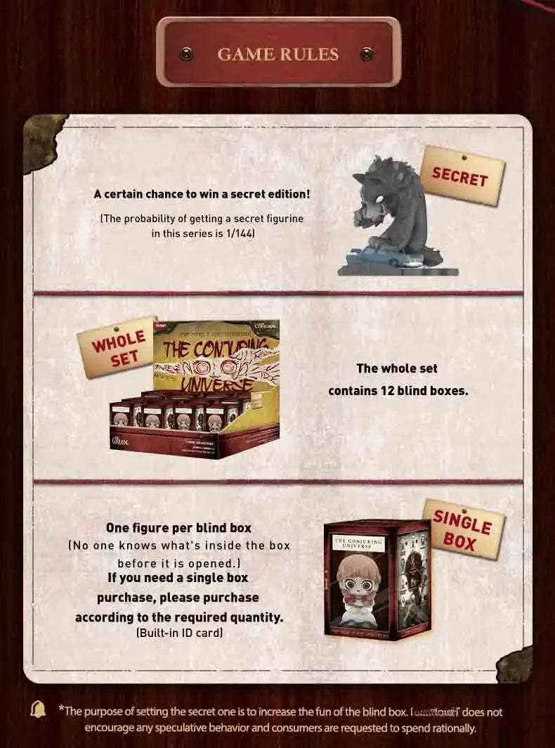 Warner Bros The Conjuring Universe Series POP MART