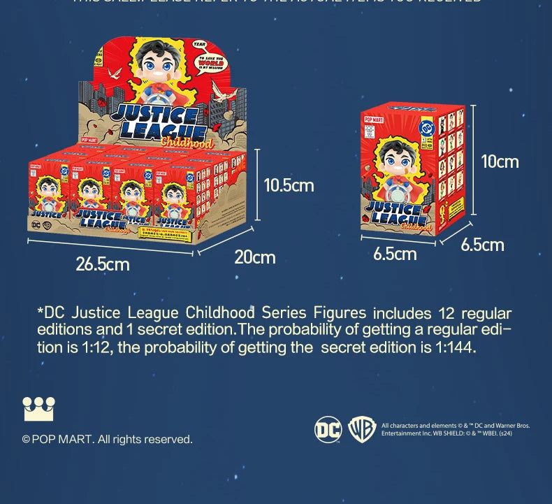 DC  Justice League POP MART